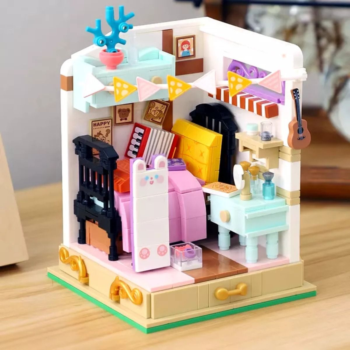 Mini Habitación Creativa de Bloques para armar — Despierta la imaginación y el juego sin pantallas 🧩✨